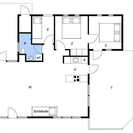 Lk1868-lokken-storkedalen-10 Vakantiehuis Løkken